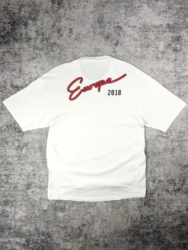 SS18 Balenciaga ‘Europa’ Pocket Oversized T shirt