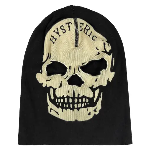 90's Skull Knit Balaclava
