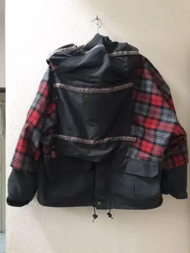 Kamakura 60/40 Wool Flannel Check Mountain Parka 2