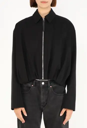 Pleated Bomber Jacket, 2025