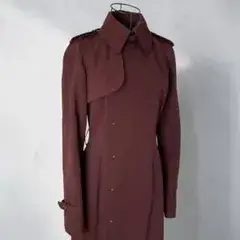 Jean Paul GAULTIER FEMME 変形ロングコート 40ボルドー