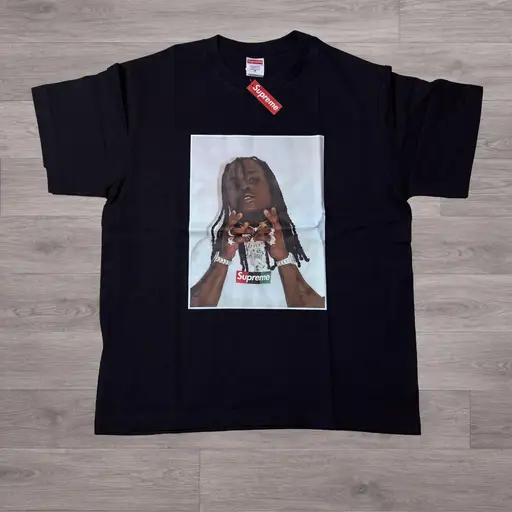 Supreme Chief Keef Photo Tee (Black).