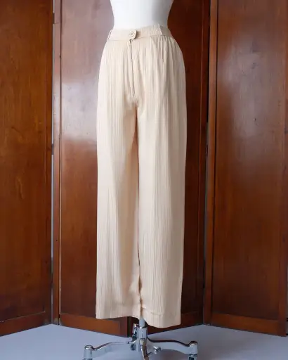1970s Valentino Roma silk trousers