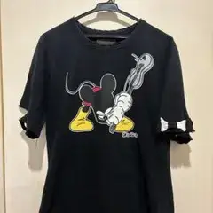 Disney ミッキーマウス Tシャツ ブラック