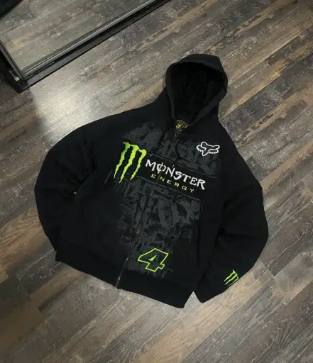 Fox Racing x Monster Energy RC4 Sherpa hoodie