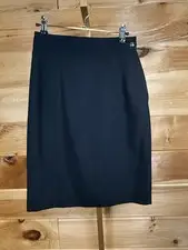 State Of Claude Montana NWT Vintage Skirt Black Women’s Size 6 Made In Italy