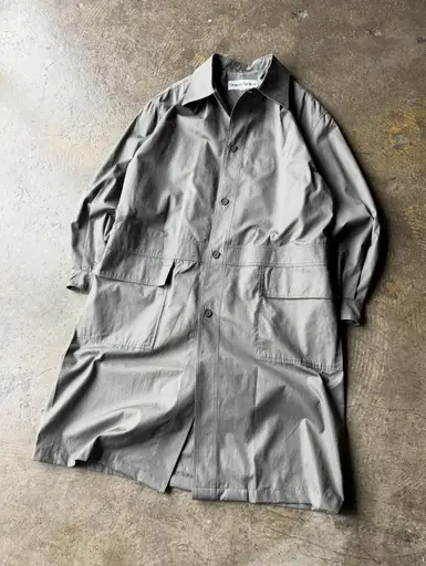 1980's GIORGIO ARMANI cotton long coat