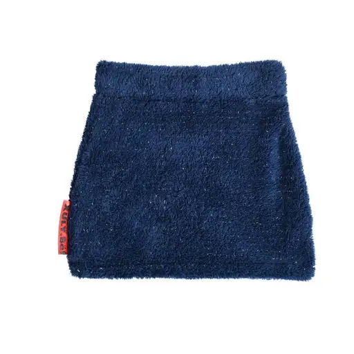 Xuly Bet fluffy deep blue coloured mini skirt with large red label on the side. Has a stretchy waist and can work for different sizes. Size 34-38. 

For shipping outside Belgium please contact me. Standard shipping rate is tracked and might be shipped to a pick up point. If you prefer insured please let me know.

deep blue, fluffy texture, mini skirt, stretch waist, oversized fit, bold red label, cozy style, casual wear, versatile fit, urban aesthetic
