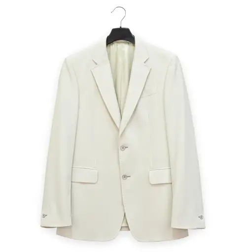 2003 Fitted 1970s Jacket in Woven Polyester