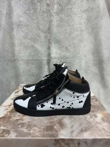 Giuseppe Zanotti Kriss paint-splatter sneakers - New - UK6