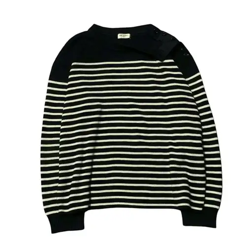 SAINT LAURENT PARIS border knit