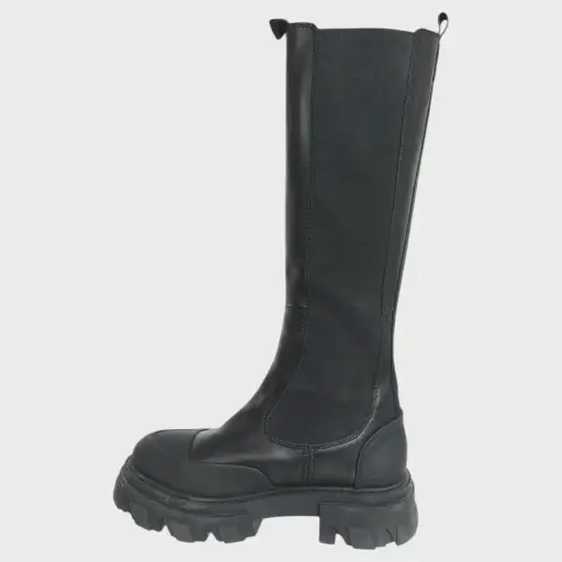 Knee High Gusset Boots