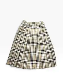 Burberry バーバリー　ビンテージ　ノバチェック　プリーツ　スカート