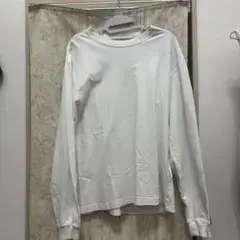 PHENOMENON 16SS 袖チロリアンテープ ロンT ホワイト 36