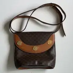 セリーヌ CELINE ヴィンテージ オールドセリーヌマカダム柄ショルダーバッグ