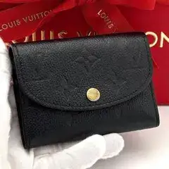 ☆美品☆ルイヴィトン コインケース 財布 アンプラント ポルトモネロザリ 黒