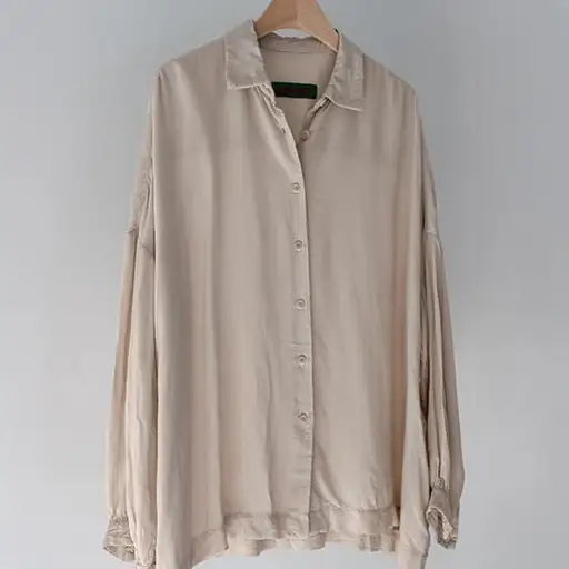 casey casey - squarbi shirt (beige)