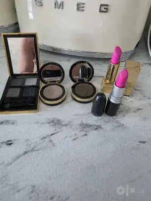 брендовая косметическая продукция Gucci и Yves Saint Laurent
