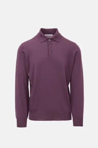 Wool & Cashmere Polo Shirt