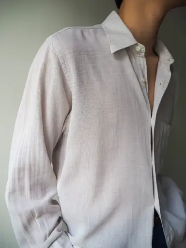 90s "Givenchy" Light Cotton Gauze Shirts