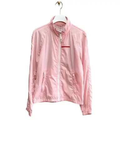 Prada Pink Technical Nylon Jacket Size 40