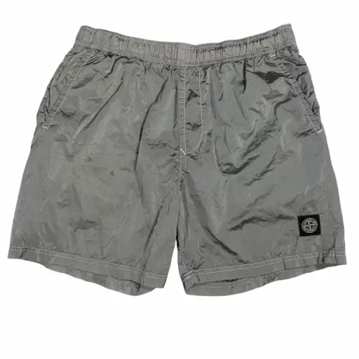 Stone island nylon metal shimmer swim shorts (L)
