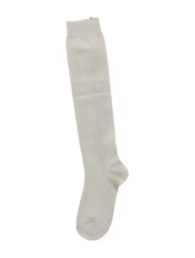 Glitter Accent Fabric Socks w/Tags