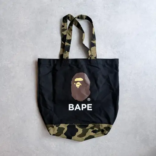 A Bathing Ape BAPE Camo Tote Bag
