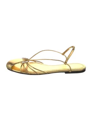 Leather Slingback Sandals