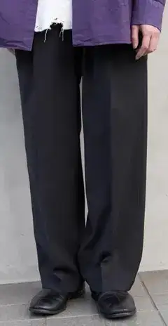 YOKO SAKAMOTO "DOUBLE PLEATED TROUSERS"M