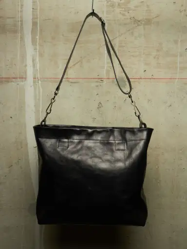 DEEPTI Collection °024-025 'LB-152 HAF-99' Horse Leather Affix Bag