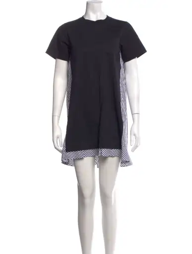 Crew Neck Dress