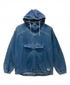 X-LARGEエクストララージ）の古着「DENIM ANORAK JACKET」｜インディゴ