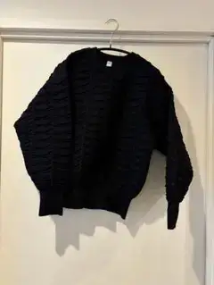 CFCL Facade knit top プルオーバー ブラック