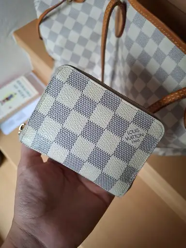 Louis Vuitton Zippy Coin Purse Azure (SN1099)