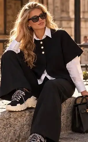 🖤 LÄST Trance – chunky sneakers/vintersko