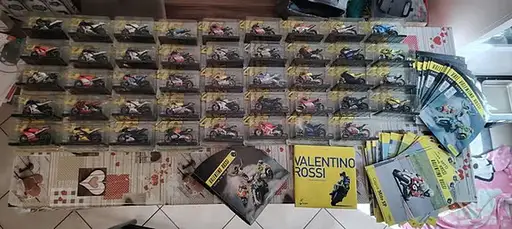 Deagostini 1:18 - Moottoripyörän pienoismalli (44) - Collezione Valentino Rossi