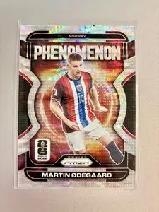 ウーデゴール 2026 Panini Prizm FIFA World Cup #10 Martin Odegaard Phenomenon Preferred Prizms soccer non auto
