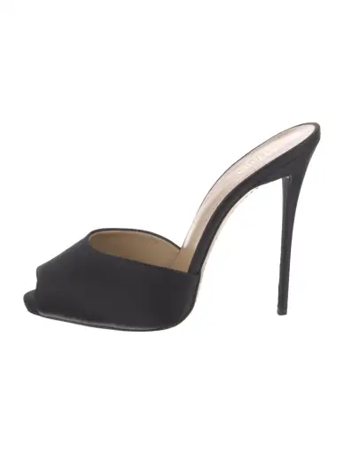 Satin Mules