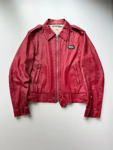 Junya Watanabe aw02’ red aviakit studded jacket