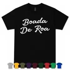 BOADA DE ROA RETRO SCRIPT T-SHIRT pedrosa de duero spain