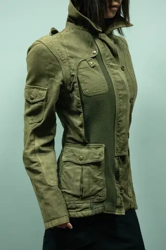 Share Spirit Lace-up jacket