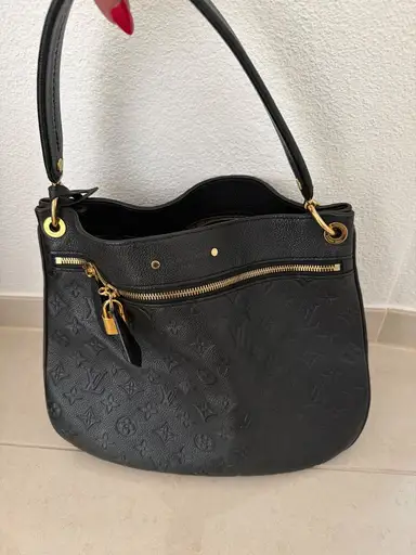 Louis Vuitton Handtasche schwarz Monogram „Spontini“