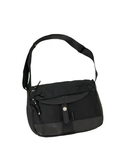 Y’saccs Yohji Yamamoto Sling Bag Nylon+Leather