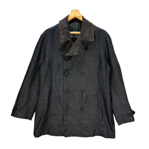 BAJRA Made in Japan Triacetate Double Breast Coat #A53-1230