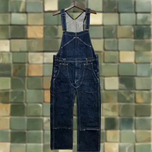 Iron Heart Overalls Mens M 21oz Double Knee Denim 805