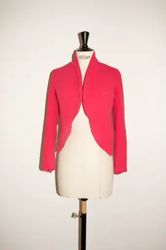 Comme Des Garçons Hot pink jacket