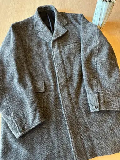 T.T Lot.405 Atelier Coat Sumi Dyed Black Size 38