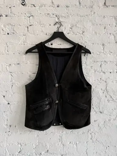 CHROME HEARTS SUEDE VEST