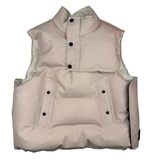 Stone Island 2024 Poly Strata Ice Jacket Down Gilet - 3XL